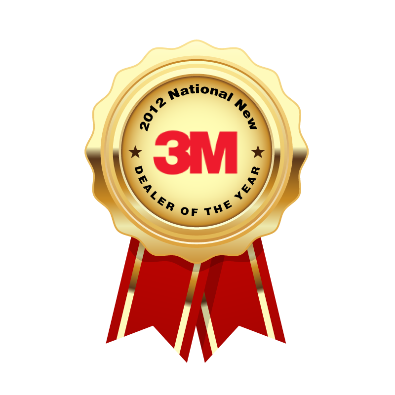 2012-3M-National-New-Dealer-of-the-Year 3M National New dealer of the year Window Tint Specialists Authorized Platinum 3M Dealer Orlando