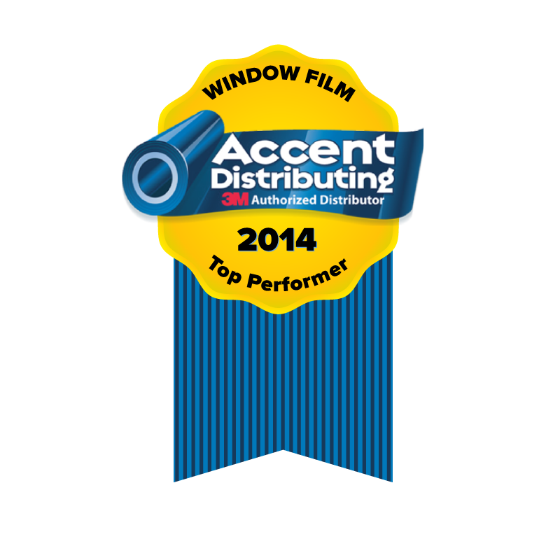 2014-Accent-Distributing-3M-Window-Film-Top-Performer 3M Top Performer Window Tint Specialists Authorized Platinum 3M Dealer Orlando